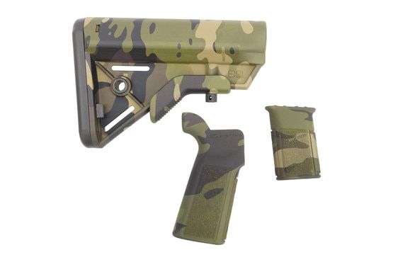 B5 Systems AR-15 furniture kit, camo.